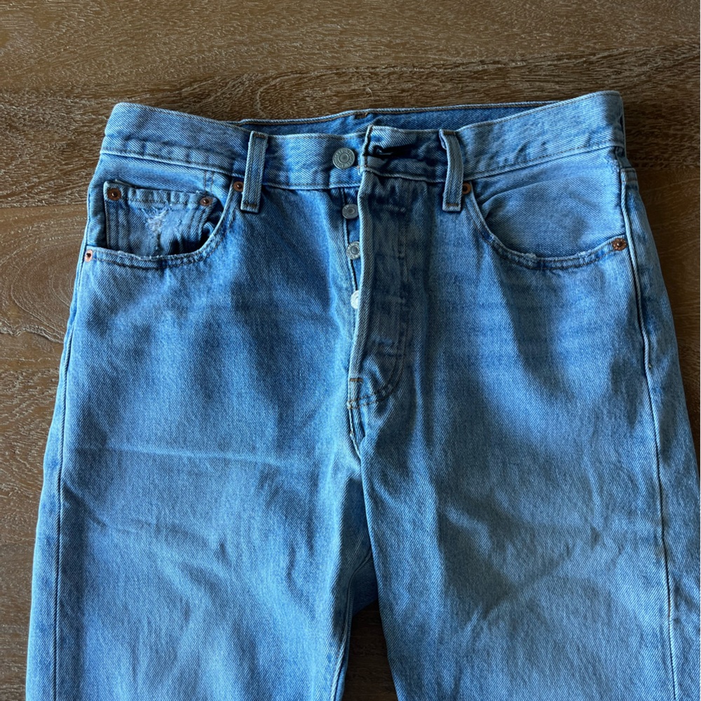 Levi's Women's Straight Leg Jeans - Light Blue